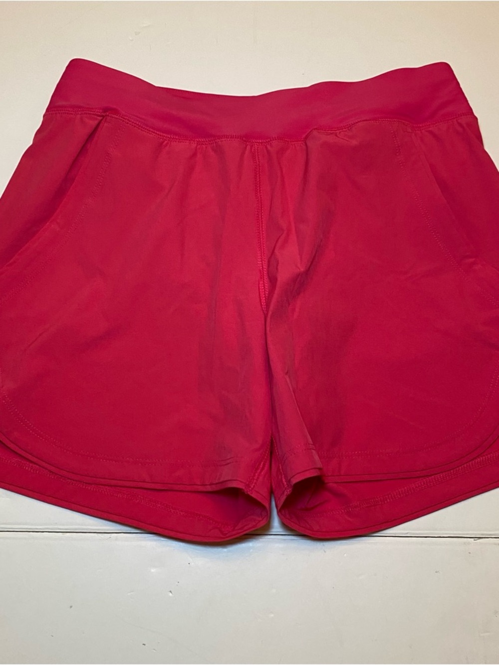 Lands' End Women's Pink Athletic Shorts size 2 waist 28 inch